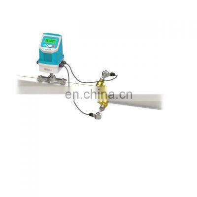 Taijia High temperature clamp on water digital water ultrasonic flowmeter