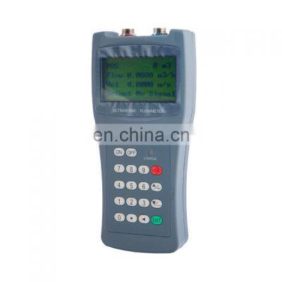 Taijia clamp on handheld ultrasonic flow meter ultrasonic flowmeter