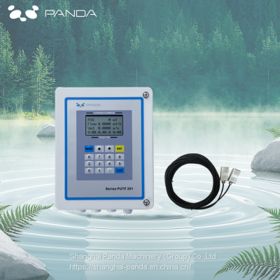 Digital Display Wall Mounted Clamp On Ultrasonic Digital Water Flow Meter