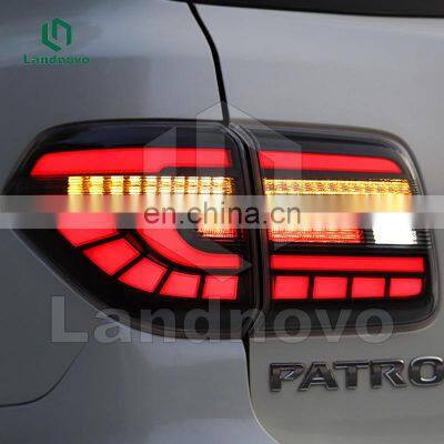 Landnovo body parts car assembly taillight led lamp replacement For Nissan Patrol 2012-2018 car tail light