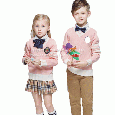 Make your own logo winter school uniform for kids