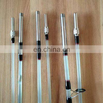 Byloo frost 1.8m 2-section boat fishing rod 1.65m baitcasting marine boat bait board with two fishing rod 1.37m