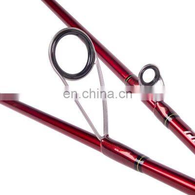 ring rod fishing surf casting spinning telescopic 2 parts fishing rod ecoda rod fishing spining