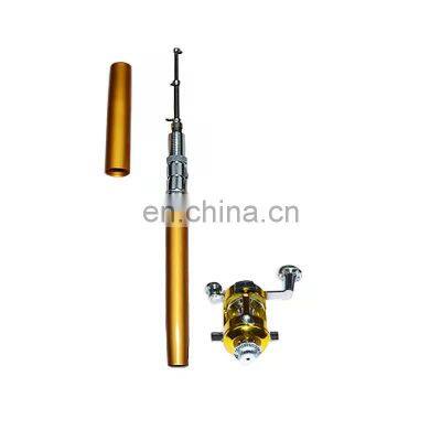 byloo Supplier Wholesale glass fiber portable short section pole ultra short section sea pole/ice fishing rods
