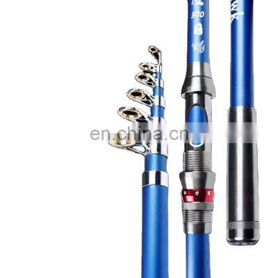 Promotional hot pink fishing rod carbon grip fishing rod cheap 5h fishing rod