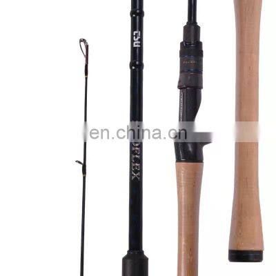 Peche 2 Sections Saltwater Fishing Tackle Carbon Spinning Casting Fishing Rod Hard Carbon Fishing Rods
