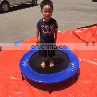 outdoor hexagonal round fitness trampoline with CE CERTIFICATE