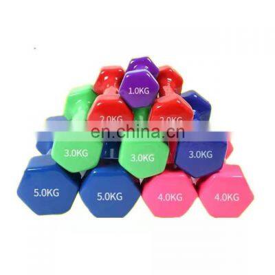 Byloo dum bell gym bar dum bells hexagonal 60lb dumbels for home