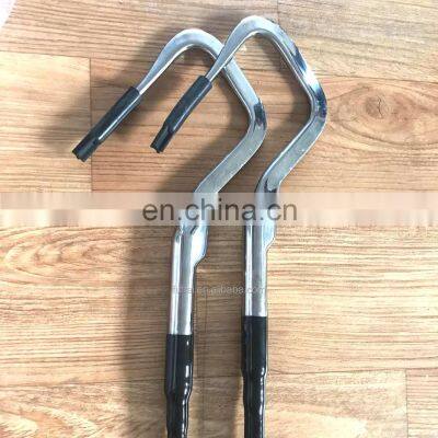 OEM FACTORY Big hook stainless steel fishing gaff fiberglass or carbon fiber handle