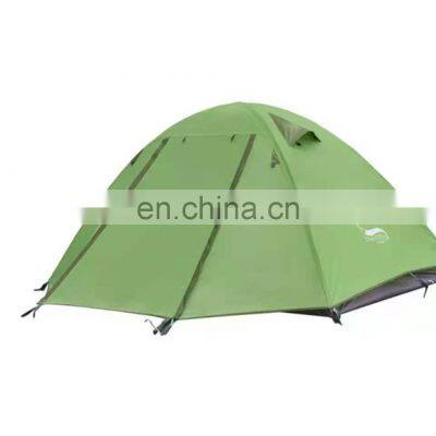 Waterproof outdoor Tent 2-3 Persons Double Beach Camping Multi-person Rainproof Camping Tent