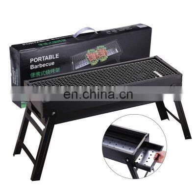 5-8 people Outdoor Picnic Patio Party Cooking barbecue grill Foldable Bbq Portable Charcoal Grills