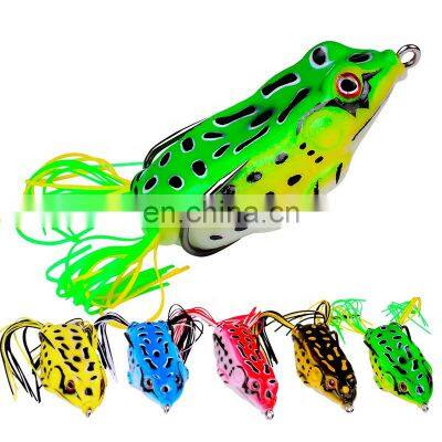 Cheap Price Fly Fishing Artificial Insect Soft Lures Frog Fishing Lure Soft 5g 9g 13g 17.5g Fishing Frog Lure