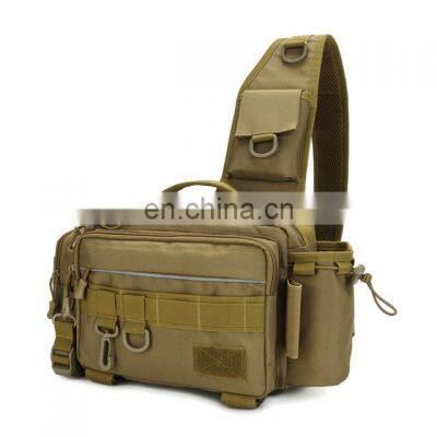 Large Size Bag For Fishing Shoulder Waist Fishing Gear Lure Bait Reel Line Fishing Tackle Bag