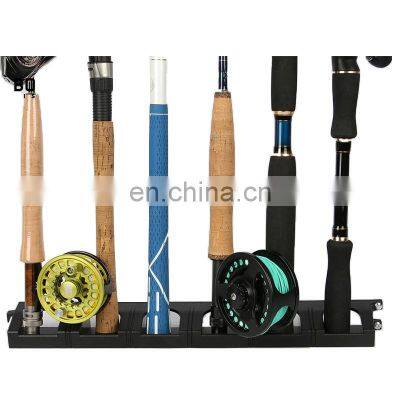 6holes Carp Fishing Rod Holder StandHard Feeder Rod Pod Freshwater Pole Tackle Holder