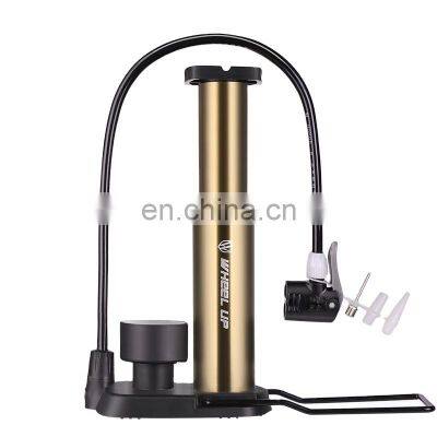 Foot pump mountain bike bicycle electric bicycle pedal air pressure gauge air pump pump
