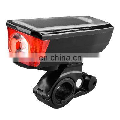 Driving lights horns headlights riding equipment USB charging solar T6 bulbs induction cross-border e-commerce explosions