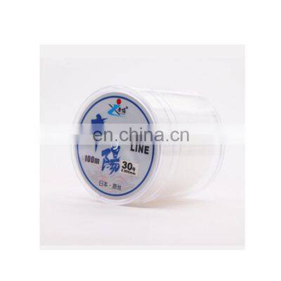 Factory Custom Label 100m Monofilament Fishing Line Japan Nylon Fishing Line