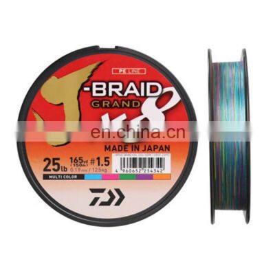 J-BRAID 8 GRAND Braided Fishing Line monofilament Superline 150M Super Strong High Performance Lines