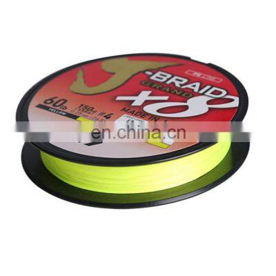 DAIWA J-BRAID 8 GRAND Braided High Quality Wholesale 150M PE Strong strength Fishing Line