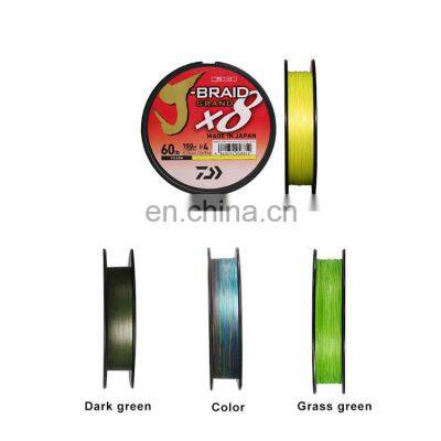 150m 300m Continuous DAIWA J-BRAID GRAND PE line Fishing Line with scissors