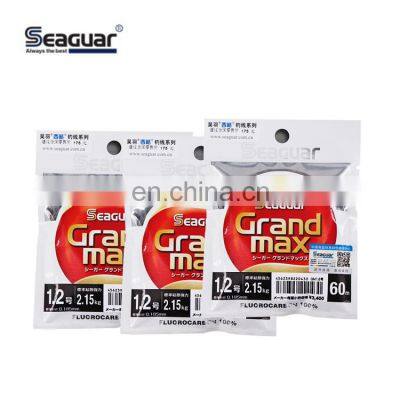 Seaguar GrandMax 60M 100% fluorocarbon fishing line 100% Transparent Fishing Line Super Strong