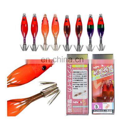 Supplier Wholesale Hard Bait Fishing Lure Blank soft lure squid lure bait