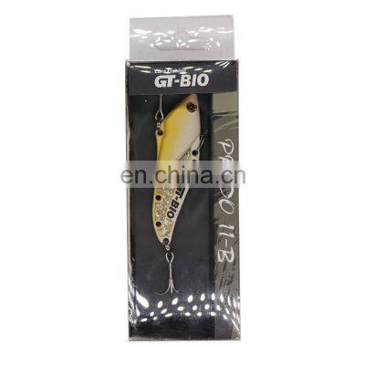 GT-BIO fast sinking iron plate lead fish glitter long throw bait bionic bait boat sea PRADO II-B fishing lure
