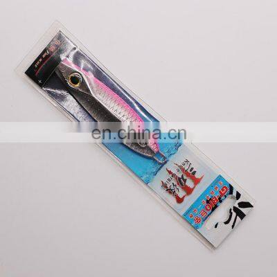 2022 new arrival metal jig lure soft jigging deep sea jigging casting electroplating CRAINS fishing bait
