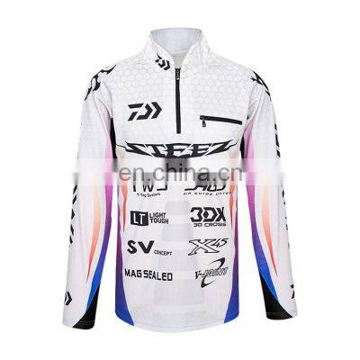 Long Sleeved Fish Suit Quick Dry Fishing T-Shirt-Sun Protection Clothing Fishing Jersey