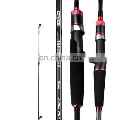 JOHNCOO Carbon Fishing Rod Light 1.68-3.3m Spinning Casting Rod Fishing L ML M MH Power Fast Trout Bass Rod