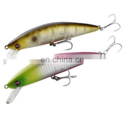 JOHNCOO 120S Sinking Minnow Fishing Lure 120mm 37g Long Casting Seabass Flounder Artificial Large Sea Fishing Hard Baits