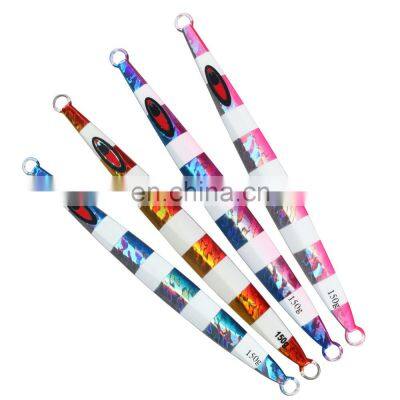 JOHNCOO Boat Fishing Lure Vertical Jigging Bait Sea Bass BaitFish Lure Spoon Casting Lure Wobblers Freshwater Saltwater