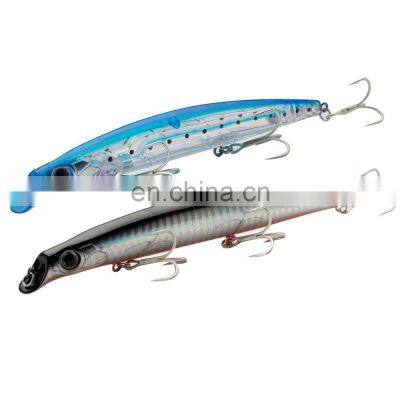 JOHNCOO 140mm 20g Minnow Wobblers Artificial Bait Seabass lure Suspending Fishing Lure 3D Eyes Hard Bait 3 Hooks for pike