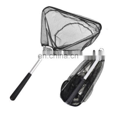 JOHNCOO 50CM Portable Foldable Durable Nylon Landing Fishing Net