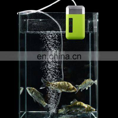 JOHNCOO Wholesale Outdoor Fishing Portable Aquarium Oxygen Pump Breeding illumination Oxygen Air Pump