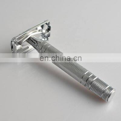 Straight Shaving Safety Razor Gift Butterfly Head Metal Stainless Steel Top Quality Customize Barber Simple Mens Double Edged