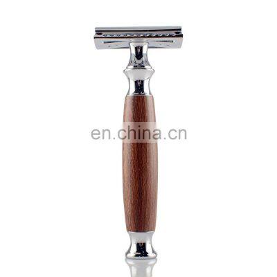 Beauty Personal Care Best Wood Handle Facial Safety Razor for Women