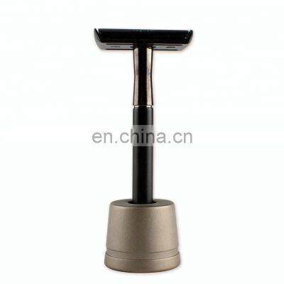 Mens Shaving Razor Stand Safty Razor Set