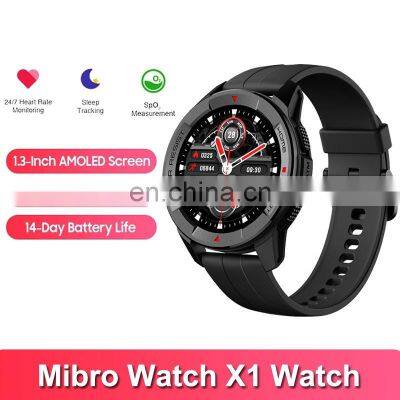 Mibro X1 Smart Watch AMOLED HD Screen 5ATM Waterproof 38 Sport Mode ForAndroid IOS Fitness Sport Heart Rate Monitor Blood Oxygen