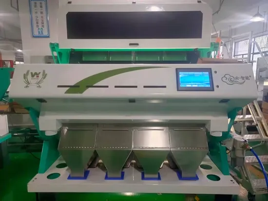 PE Plastic Particles Colour Sorting Machine for Separating Black and White Granules