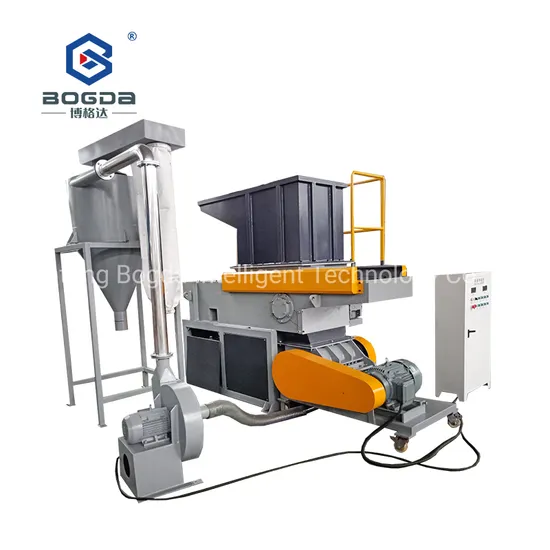 Bogda Recycling Plastic Waste Lumps Removable Single-Shaft Shredder Machine Single Shaft Shredder Plastic Crusher in One Machine