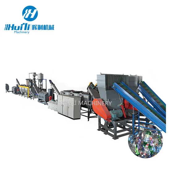 Waste Recycled Plastic Machine Pet Bottles Scraps Waste Plastic Recycling Machine