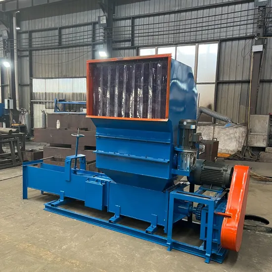 EPS Polystyrene Briquettes Recycling Machine with Two Crushing Shafts