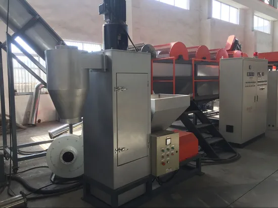 Pipeline Drying Machine for Plastic Washing Recycling Line