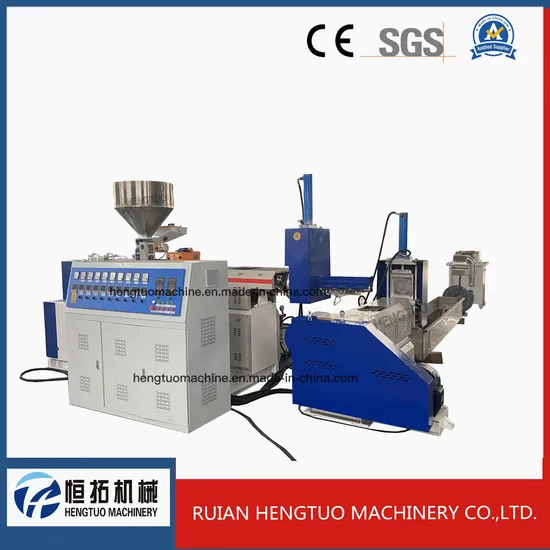 Double Stage Water Cooling Plastic Strip Pelletizing Granulator Machine