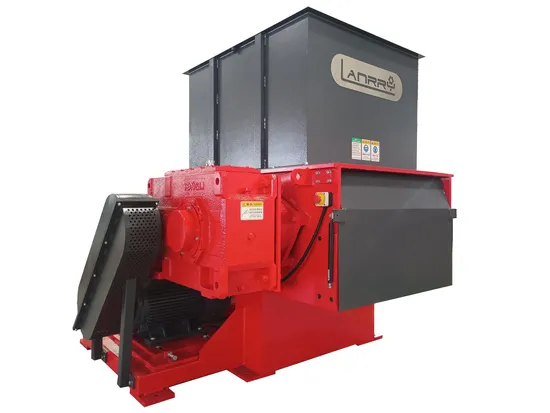 Plastic Machinery Wood Paper Plastic Shredding Machine Single Shaft Shredder
