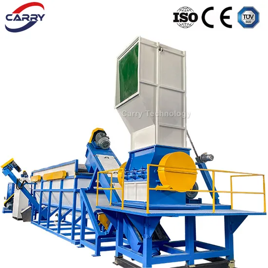 Carry New Designed Plastic Bag Recycling Machine PP Woven Bags Washing Line