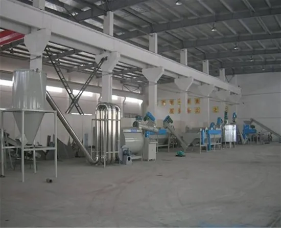 Plastic PE PP Film Washing and Recycling Granulating Machine Line