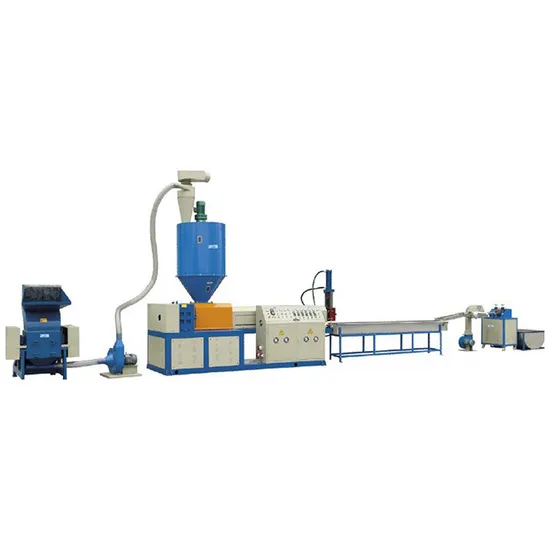 High Output Polyester Waste Plastic Scrap Recycling Machine China