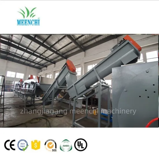 Plastic Washing and Shredding Recycle Machine Plastic Bags